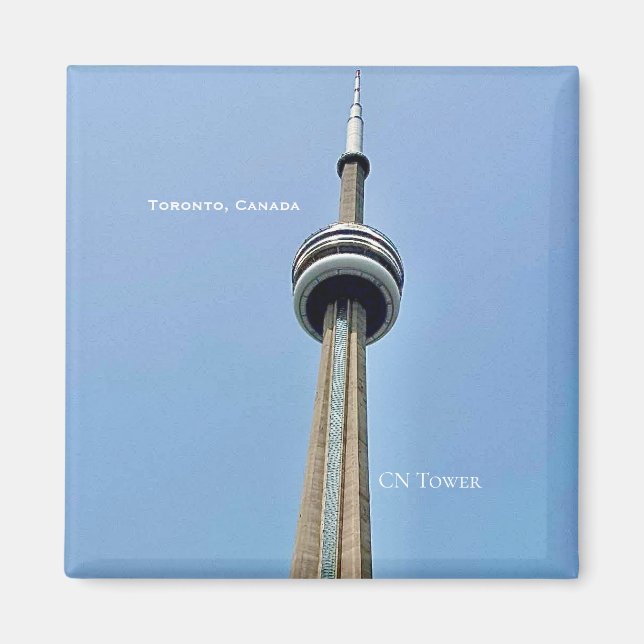 Toronto, Canada CN Tower Magnet (Devant)