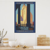 Toronto Canada Poster publicitaire Vintage voyage  (Kitchen)