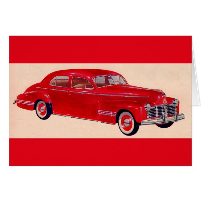 Torpille rouge Pontiac (Devant horizontal)