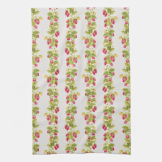 Torse de fraise Serviette de cuisine - Clair