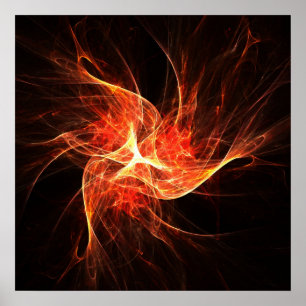 Torsion abstraite - affiche