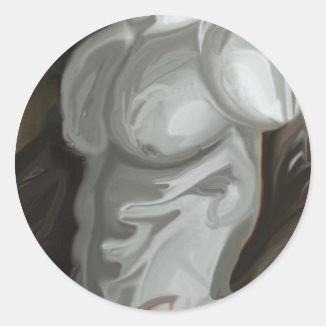 Torso Physique Étiquette sculptés (Devant)