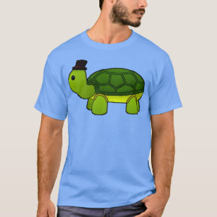 Tortoise Dans Une Oeuvre De Chapeau Haut