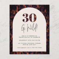 Tortoiseshell Arch Wild 30 Anniversaire Budget Inv