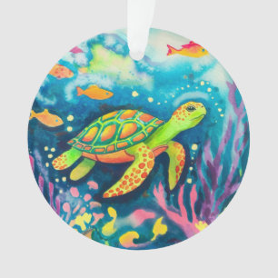 Tortue à peinture