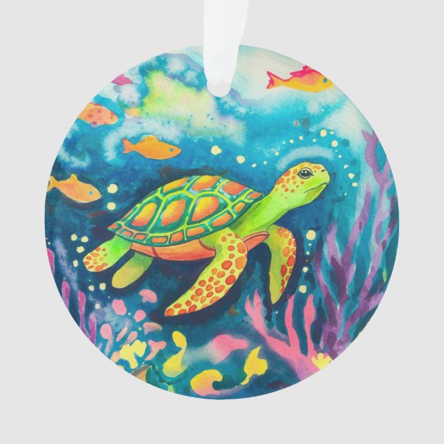 Tortue à peinture (devant)