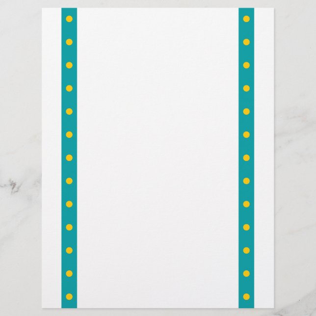 Tortue avec des points jaunes Frame Bordure (Devant)