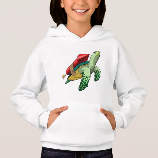 Tortue avec fusée (Devant)