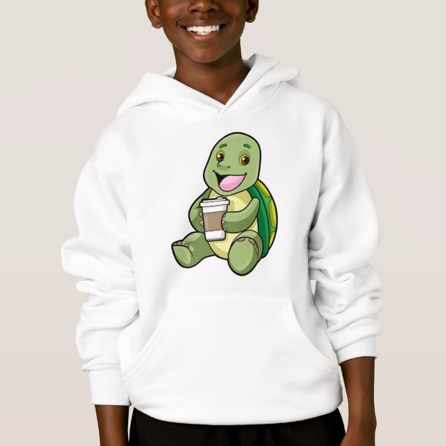 Tortue avec Shell & Café à aller (Devant)
