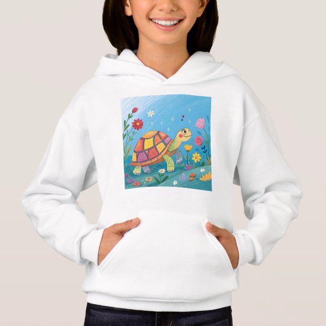 Tortue Bébé Dessinée (Devant)