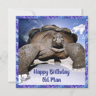 Tortue - Bonne carte d'anniversaire