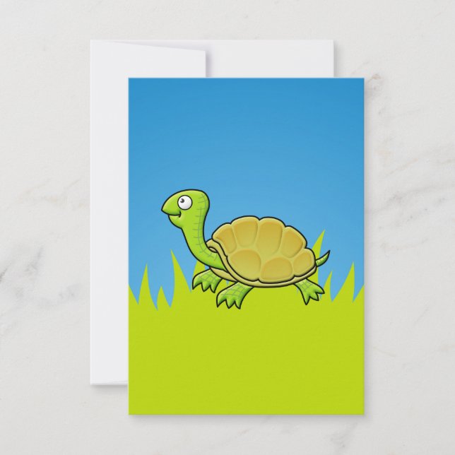 Tortue caricaturale (Devant)