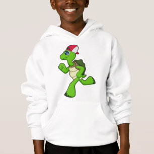Tortue comme coureur avec Casquette