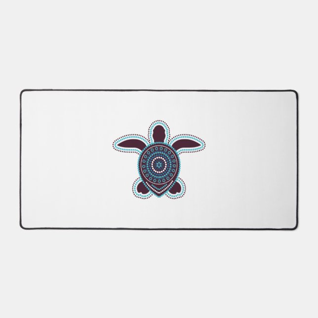 Tortue d'art aborigène australien (Recto)