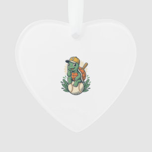 Tortue de baseball Gravure Vintage Design Graphiqu