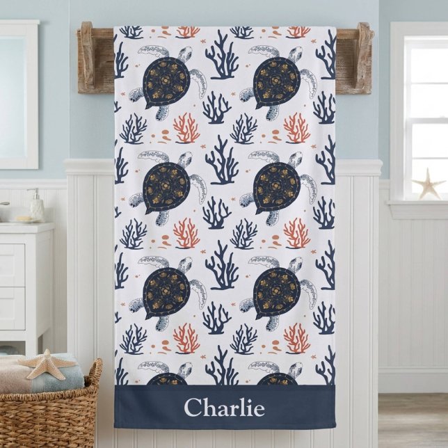 Tortue de mer de corail personnalisée (Créateur téléchargé)