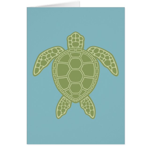 Tortue de mer verte (Devant)