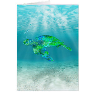 Tortue de mer verte