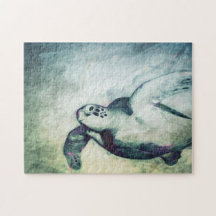 Tortue de mer verte   Puzzle
