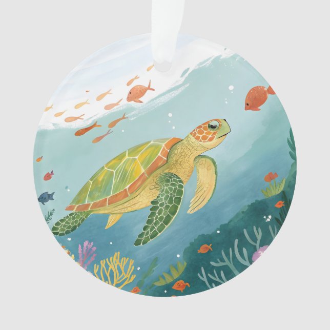 Tortue de peinture (devant)