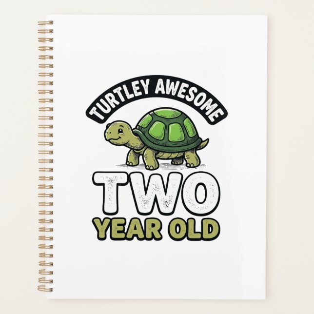 Tortue Deux Ans Anniversaire Gravure Vintage Shi (Devant)