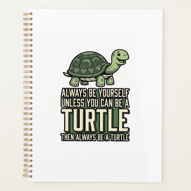 Tortue Drôle Soyez Vous-Même Design De Chemise Vin (Devant)