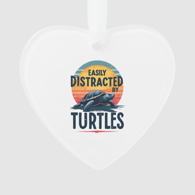 Tortue facilement distrait par les tortues de mer  (devant)
