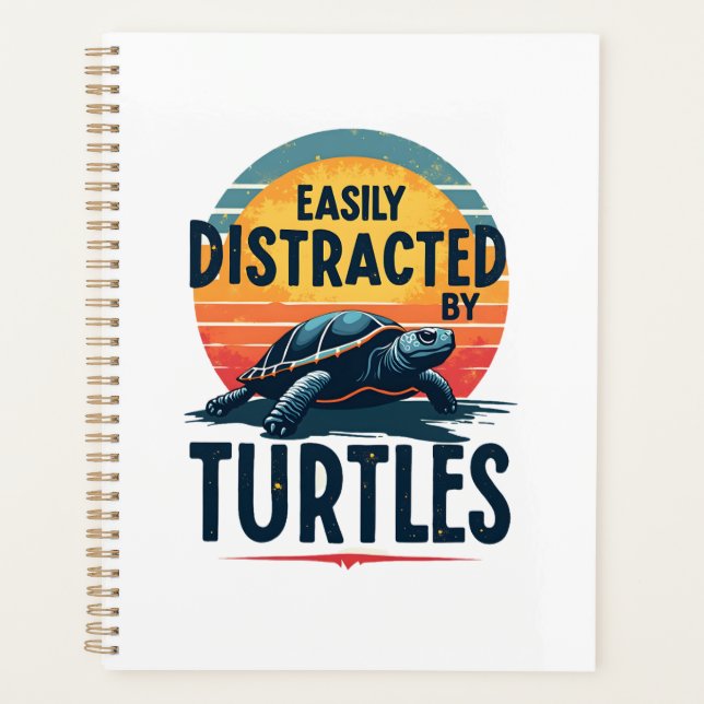 Tortue facilement distrait par les tortues de mer  (Devant)