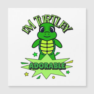 Tortue Mignonne Citation Drôle Totalement Adorable
