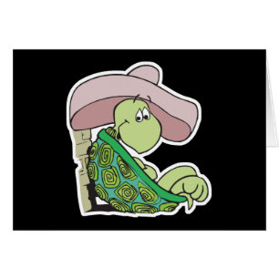tortue mignonne portant sombrero