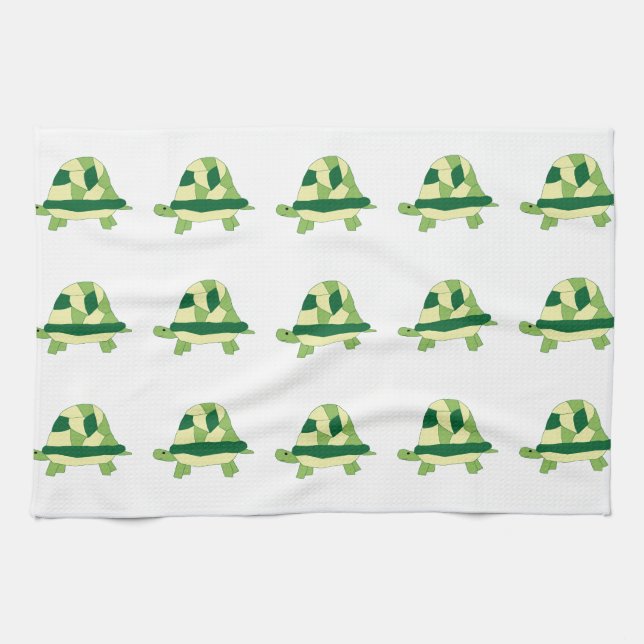 Tortue Parade serviette (Horizontal)