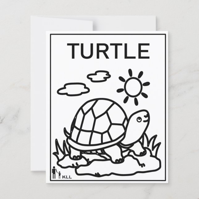 tortue paresseuse (Devant)