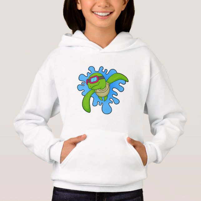 Tortue Piscine lunettes de natation (Devant)
