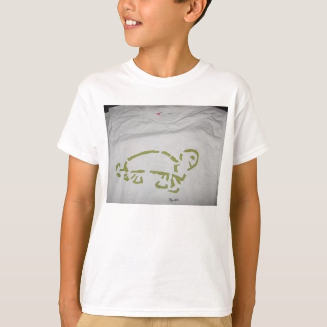 Tortue T-Shirt Personnalisée (Devant)