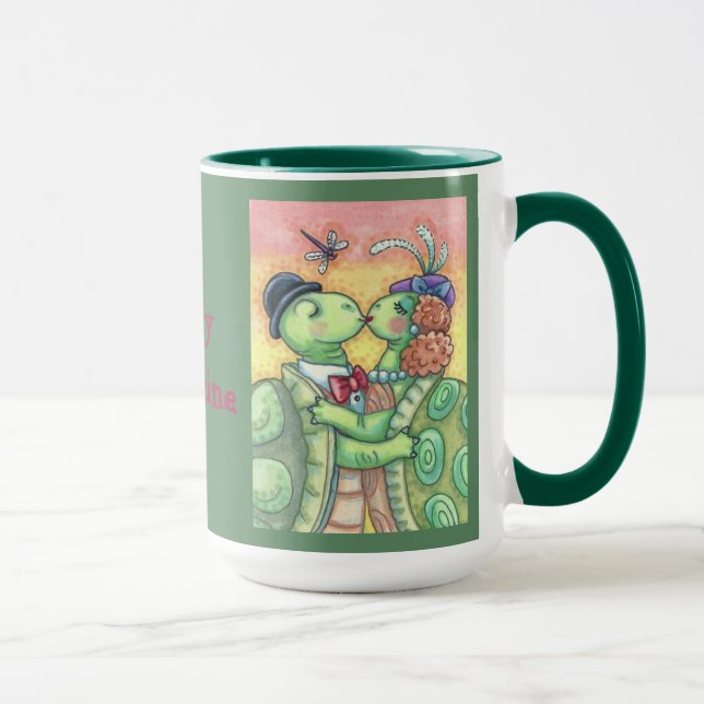 Tortues baisantes VALENTINE COMBO MUG Grn *Personn (Droite)