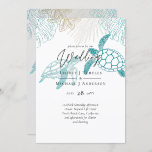 Tortues de mer Mariage Art moderne