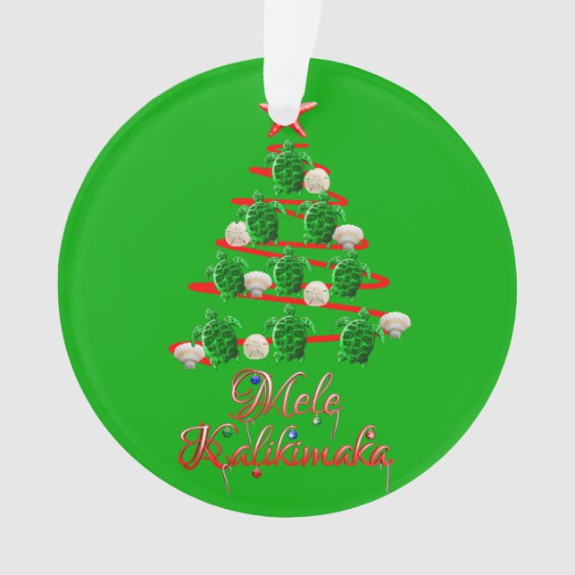 Tortues de mer Mele Kalikimaka (devant)