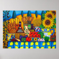Toscane Delights Imprimer, Poster de valeur 33x24