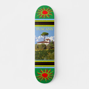 Toscane Italie Poster Skateboard