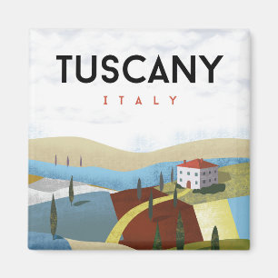 Toscane Italie voyage Magnet