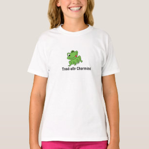 Totalement Charmant T-Shirt à Mot d'Esprit de Gr