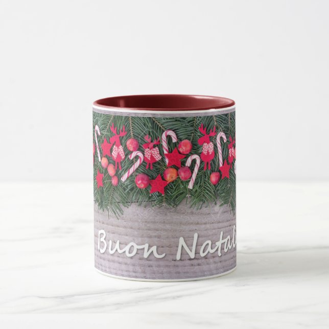 TOTALEMENT "ITALIEN CHRISTMAS BUON NATALE" MUG (Centre)