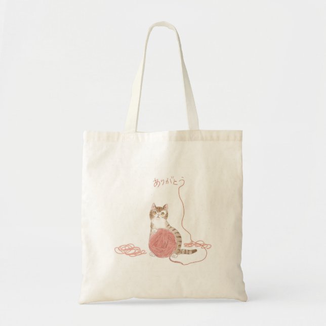 Tote Bag ありがとう著者：Shiori K.トートバッグ (Devant)