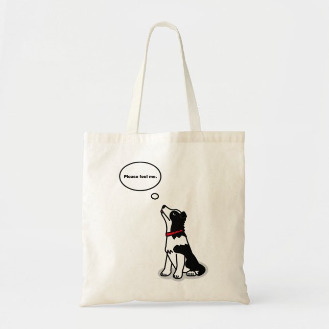 TOTE BAG さわって！ボーダコリーバッグ (Devant)