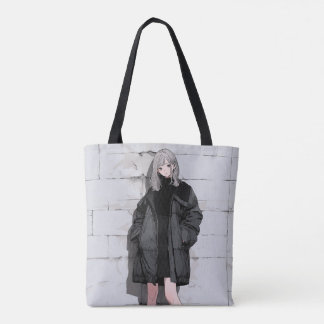 Tote Bag リバーシブル・トートバック|寿司娘 GenerativeAI