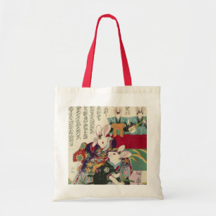 Tote Bag 兎 の 歌 伎 役 者, Acteurs de Rabbit, Yoshifuji, Ukiyo-