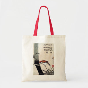 Tote Bag 竹 に 雀, 重 Bambou et Bruant, Hiroshige, Ukiyo-e