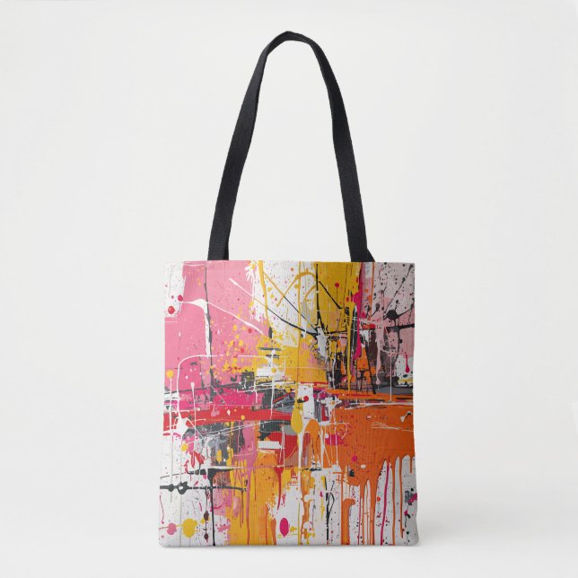 Tote Bag 003_Éclaboussure de peinture (Devant)
