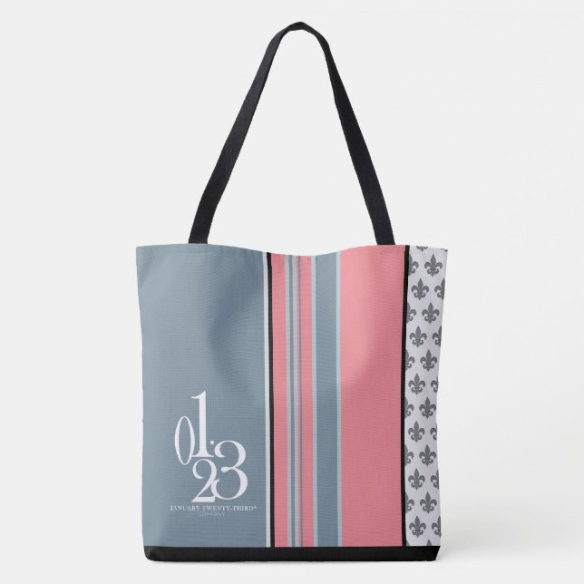 Tote Bag 01.23 Fleur de lis (Dos)