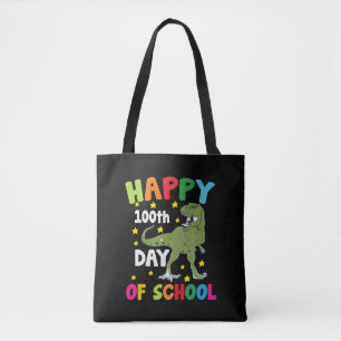 Tote Bag 100 jours d'école Trex 100e jour d'école